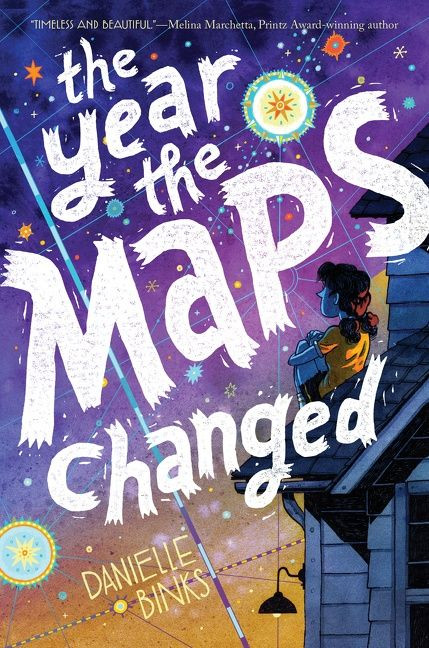 The Year the Maps Changed book cover by Danielle Binks