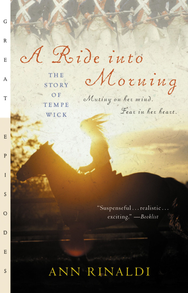 A Ride into Morning: The Story of Tempe Wick (Great Episodes) book cover by Ann Rinaldi