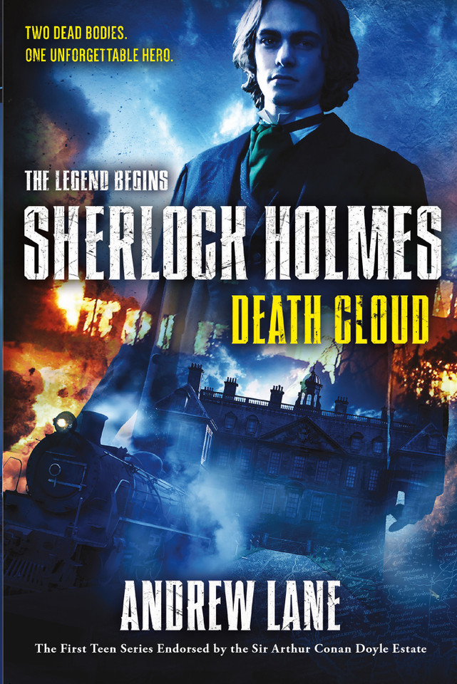 Death Cloud (Sherlock Holmes: The Legend Begins #1) book cover by Andrew Lane