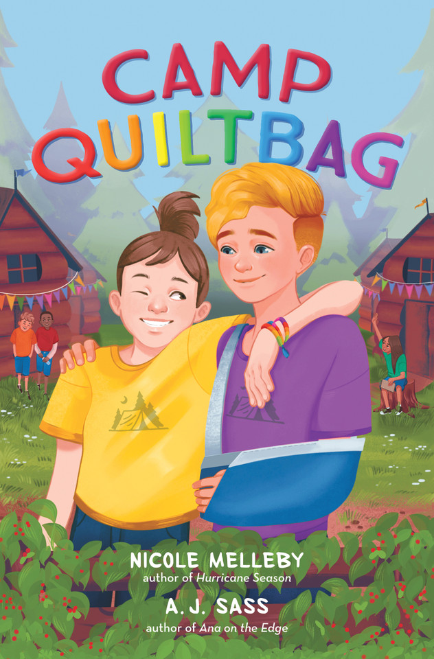 Camp QUILTBAG book cover by A. J. Sass, Nicole Melleby