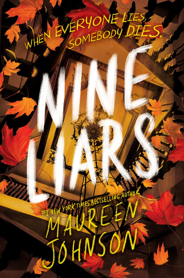 Nine Liars (Truly Devious) book cover by Maureen Johnson