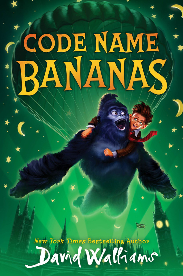 Code Name Bananas book cover by David Walliams