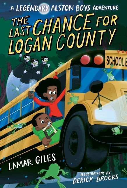 The Last Chance for Logan County book cover by Lamar Giles