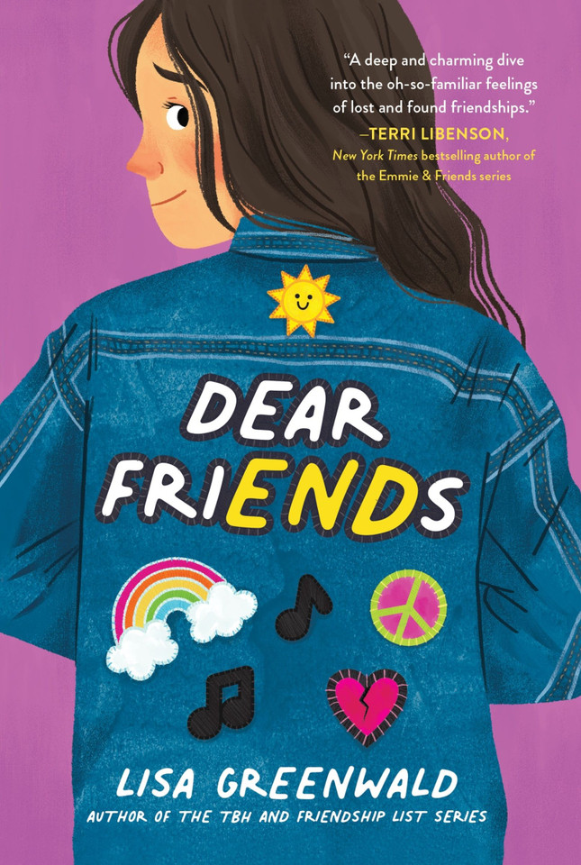 Dear Friends book cover by Lisa Greenwald