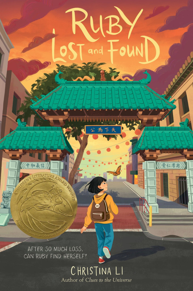 Ruby Lost and Found book cover by Christina Li