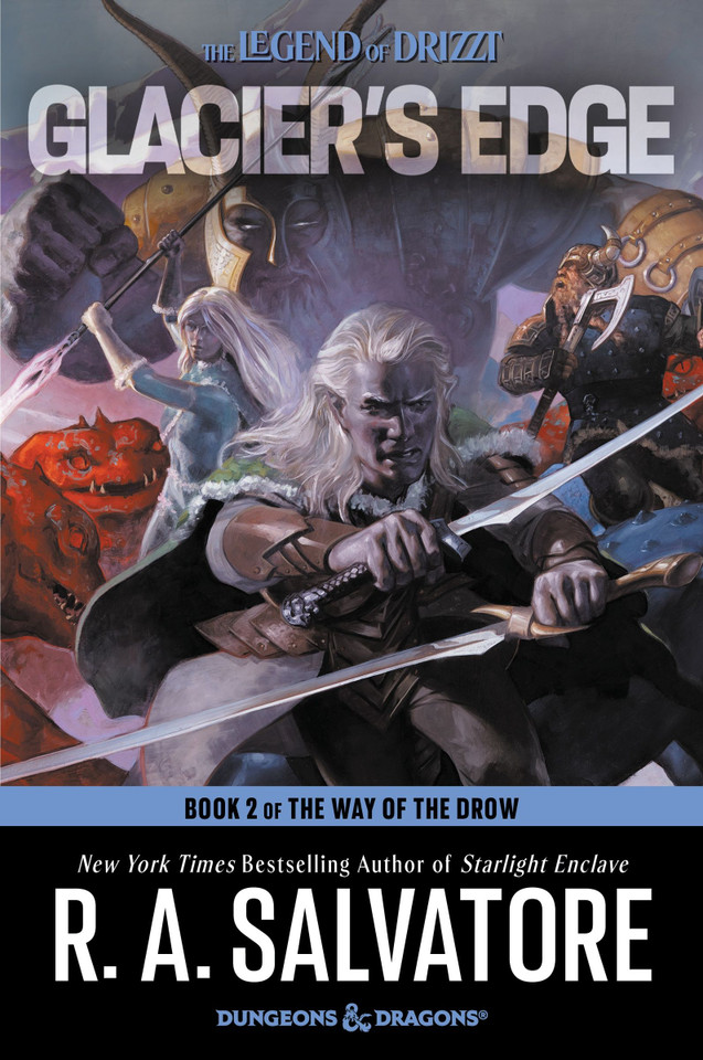 Glacier's Edge: A Novel book cover by R. A. Salvatore