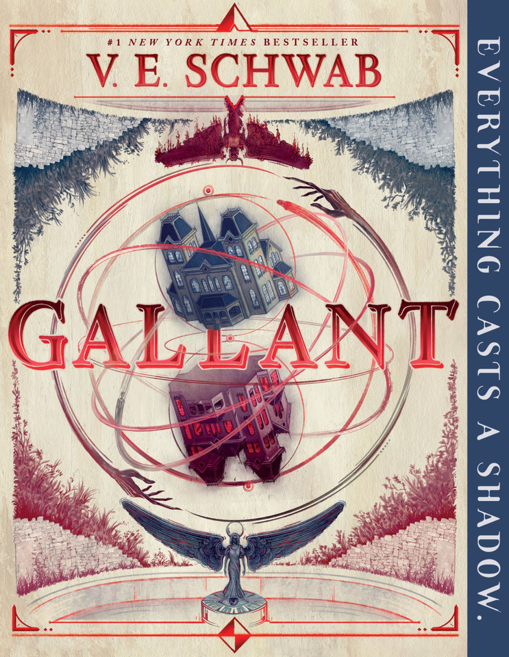Gallant book cover by V. E. Schwab