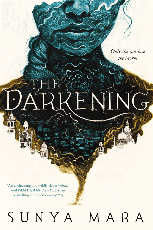 The Darkening book cover by Sunya Mara