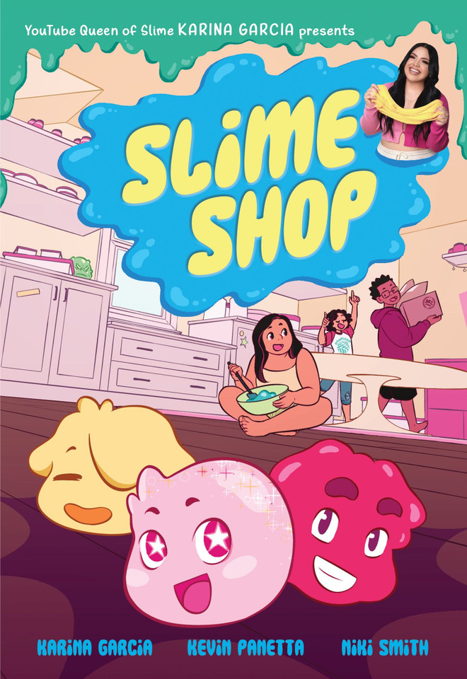 Slime Shop: A Graphic Novel book cover by Karina Garcia, Kevin Panetta