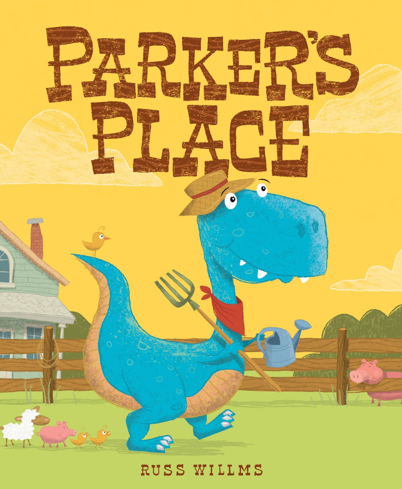 Parker's Place book cover by Russ Willms