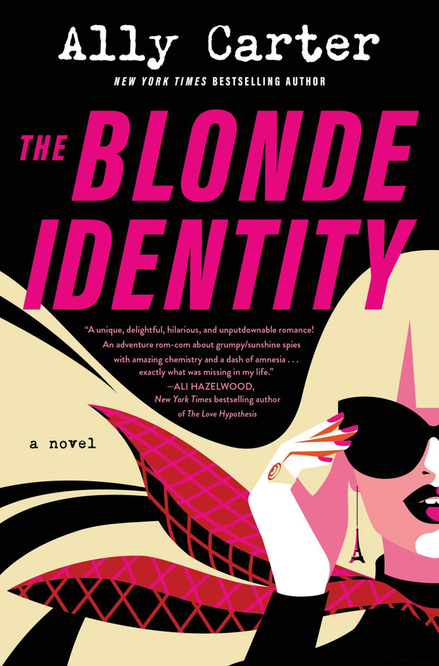 The Blonde Identity: A Novel book cover by Ally Carter