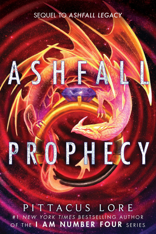 Ashfall Prophecy book cover by Pittacus Lore