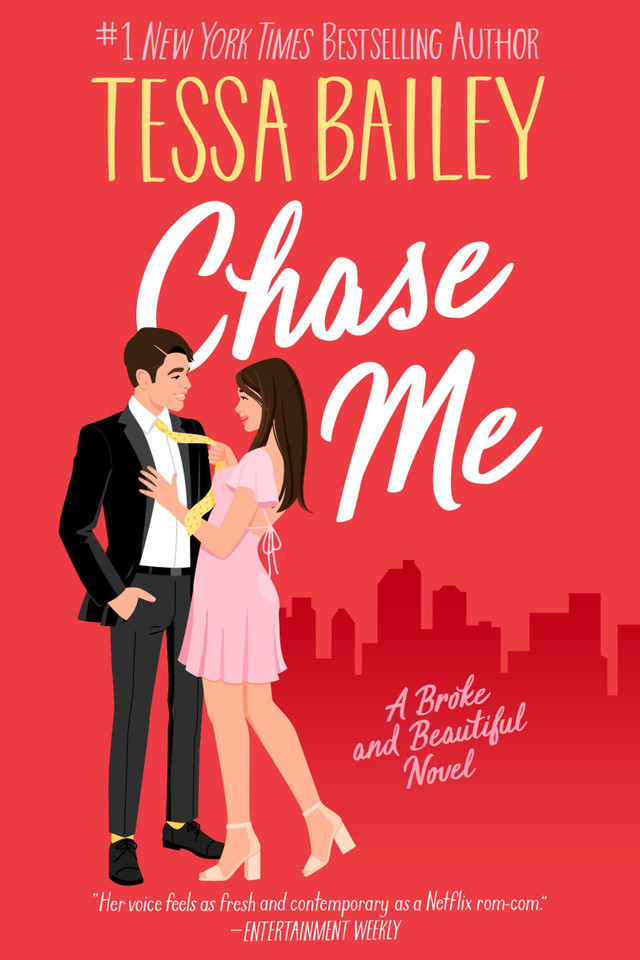 Chase Me: A Broke and Beautiful Novel (Broke and Beautiful #1) book cover by Tessa Bailey