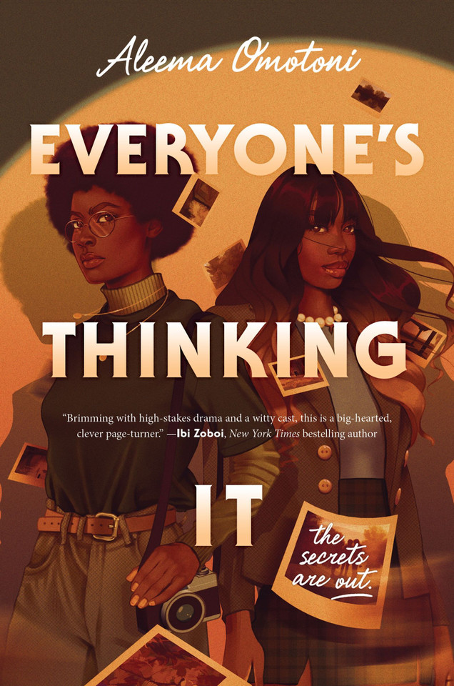 Everyone's Thinking It book cover by Aleema Omotoni