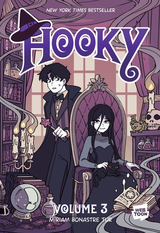 Hooky Volume 3: A Graphic Novel (Hooky #3) book cover by Míriam Bonastre Tur