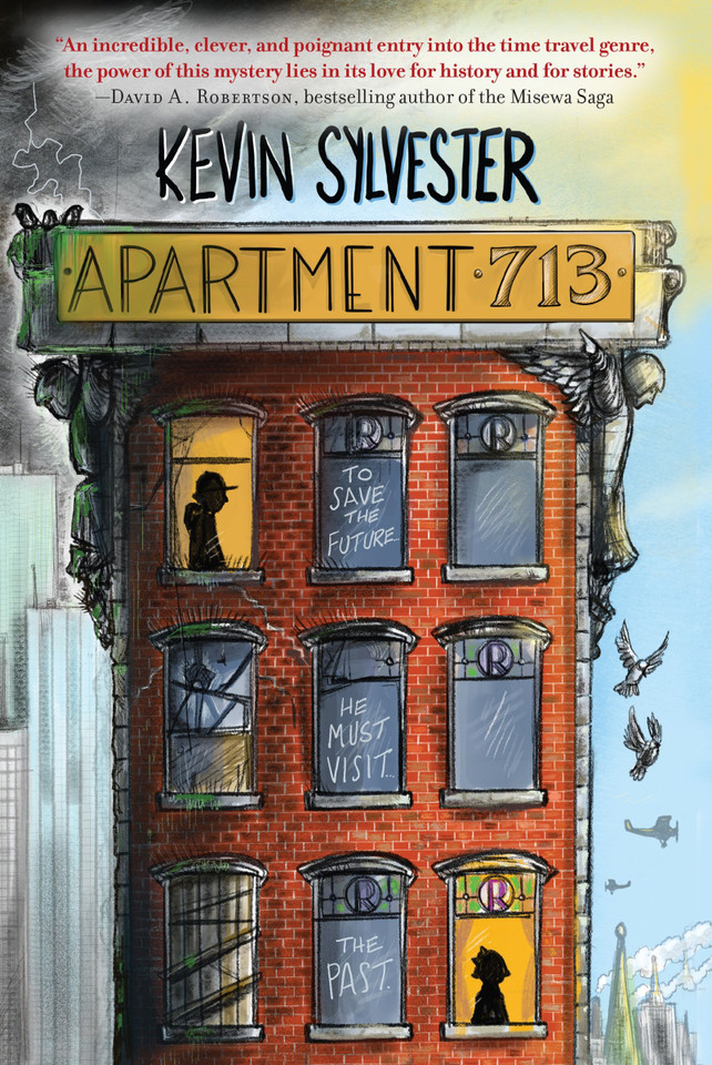 Apartment 713 book cover by Kevin Sylvester
