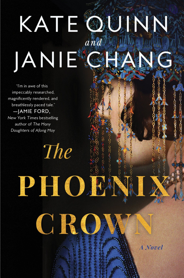 The Phoenix Crown: A Novel book cover by Kate Quinn, Janie Chang
