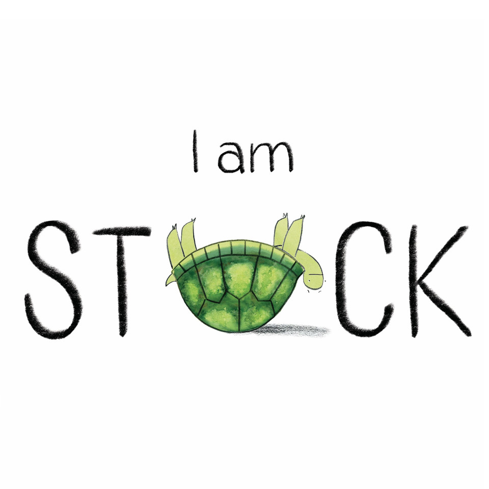 I Am Stuck book cover by Julia Mills