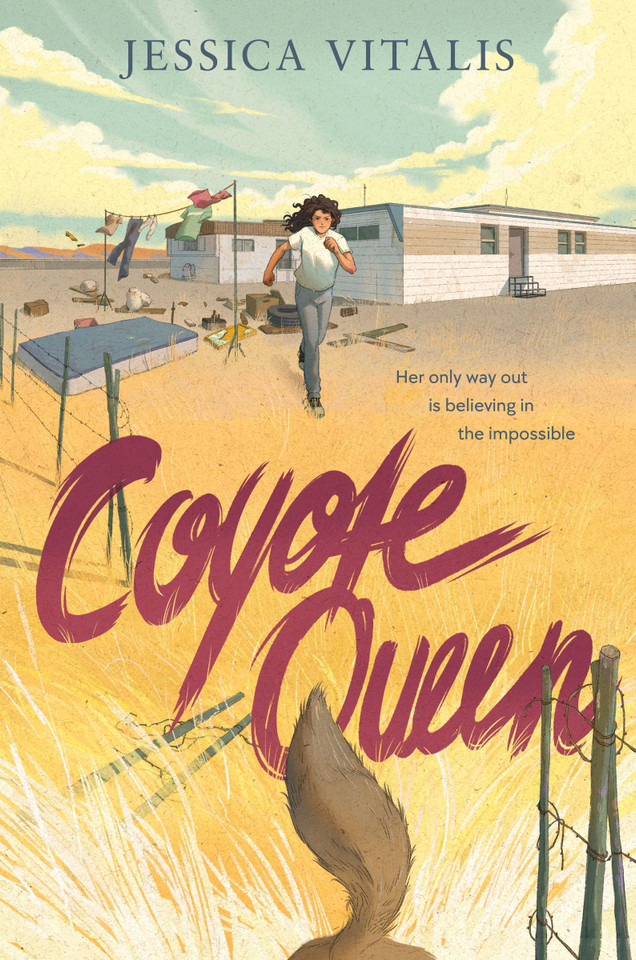 Coyote Queen book cover by Jessica Vitalis