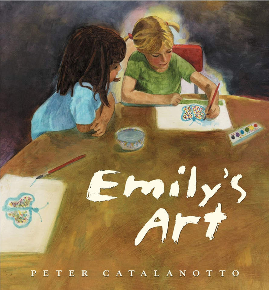 Emily's Art book cover by Peter Catalanotto