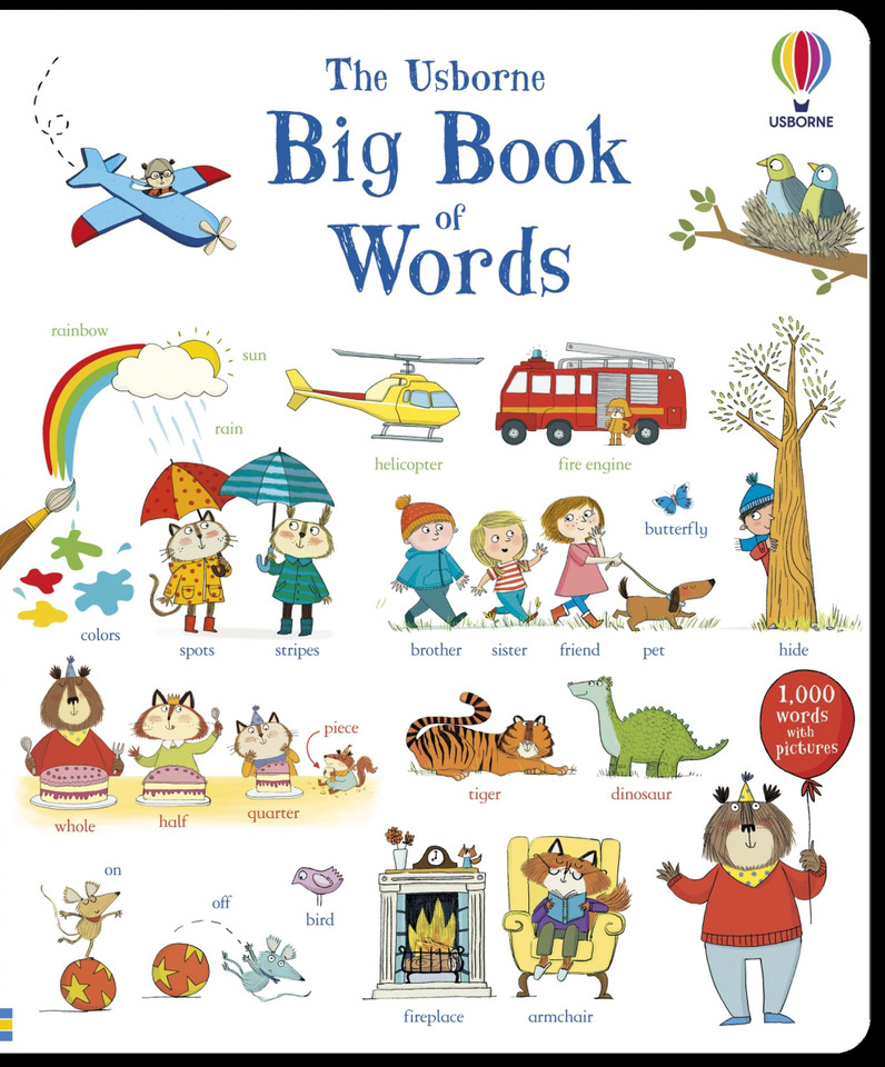 Big Book of Words (Big Book of Words) book cover by Mairi Mackinnon, Hannah Wood