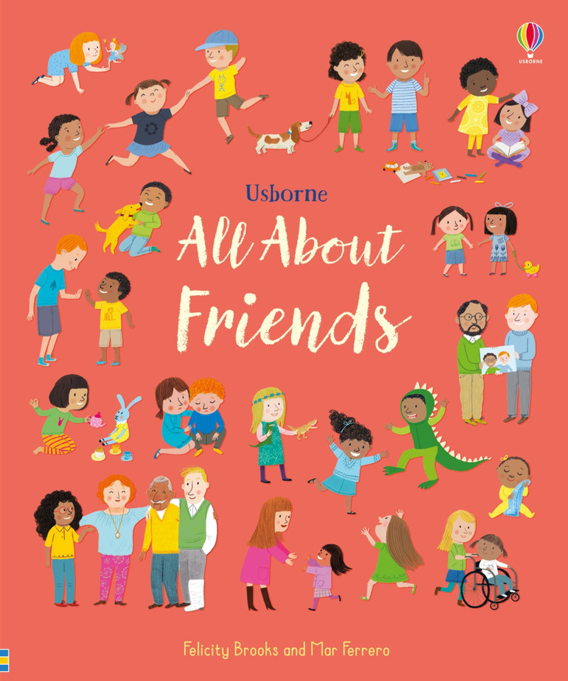 All About Friends: A Friendship Book for Kids (All About) book cover by Felicity Brooks