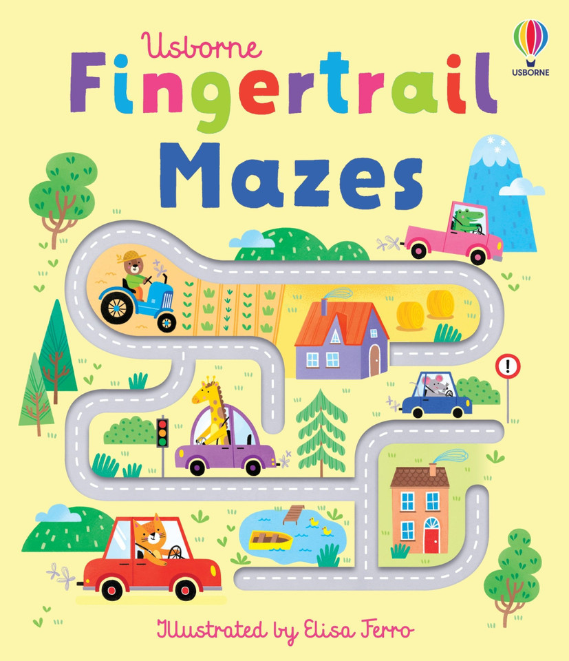 Fingertrail Mazes (Fingertrails) book cover by Felicity Brooks