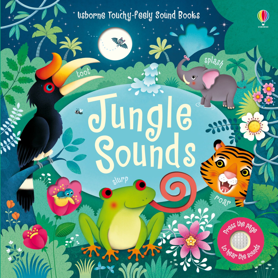 Jungle Sounds (Sound Books) book cover by Sam Taplin