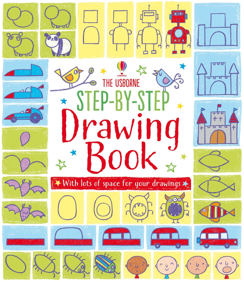 Step-by-step Drawing Book (Step-by-Step Drawing) book cover by Fiona Watt