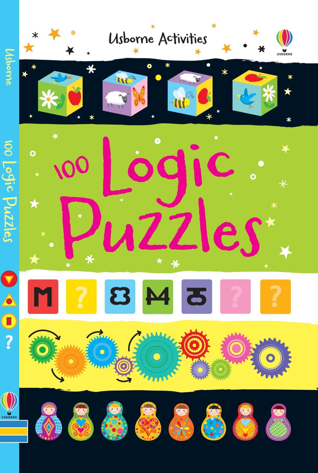 100 Logic Puzzles book cover by Simon Tudhope