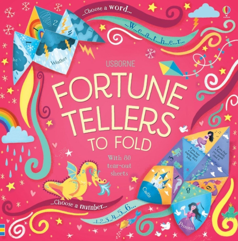 Fortune Tellers to Fold (Tear-off Pads) book cover by Lucy Bowman
