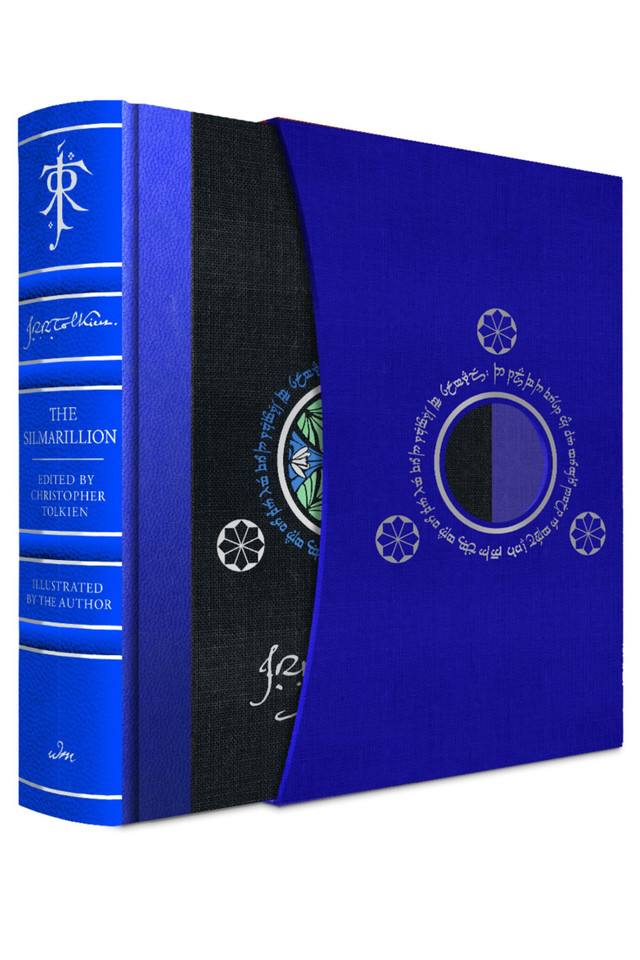 The Silmarillion Deluxe Illustrated by the Author: Special Edition (Tolkien Illustrated Editions) book cover by J. R. R. Tolkien