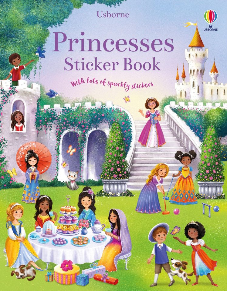 Princesses Sticker Book (Sticker Books) book cover by Fiona Watt