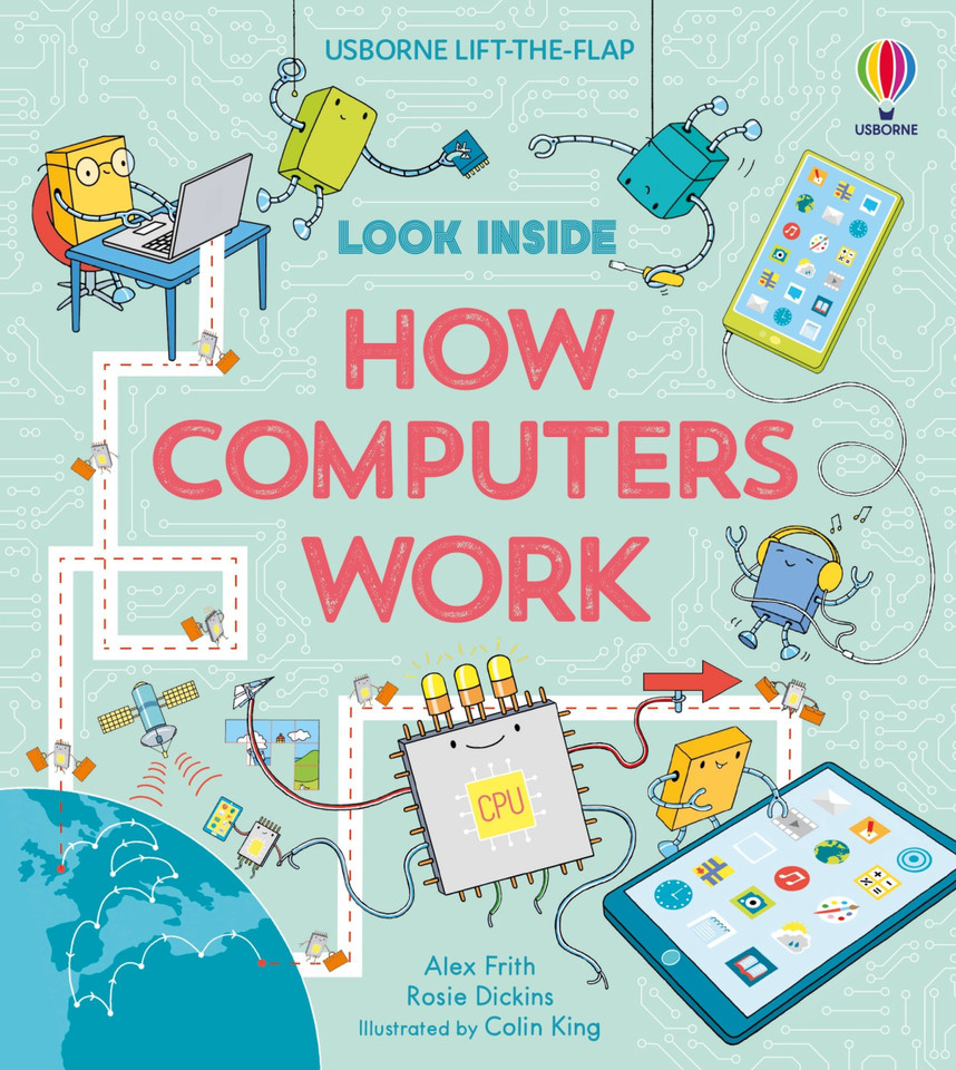 Look Inside How Computers Work (Look Inside) book cover by Alex Frith