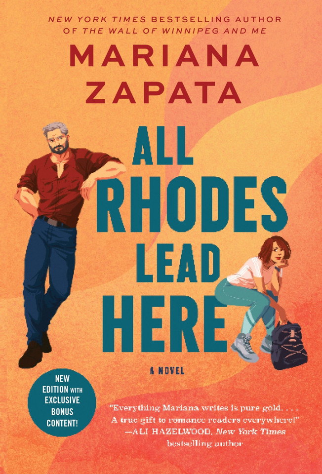 All Rhodes Lead Here: A Novel book cover by Mariana Zapata