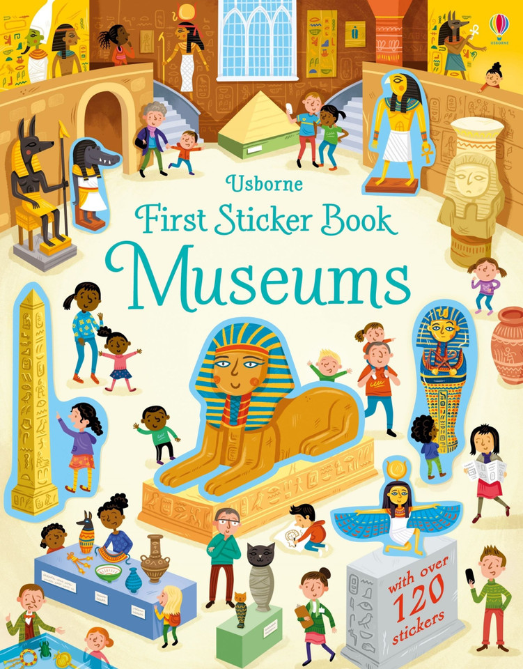 First Sticker Book Museums (First Sticker Books) book cover by Holly Bathie