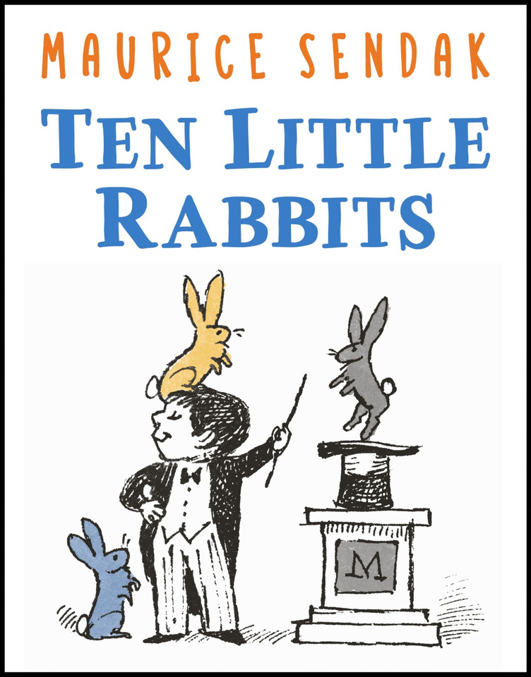 Ten Little Rabbits book cover by Maurice Sendak