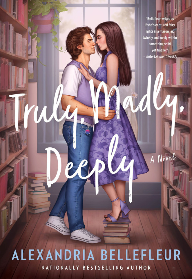 Truly, Madly, Deeply: A Novel book cover by Alexandria Bellefleur