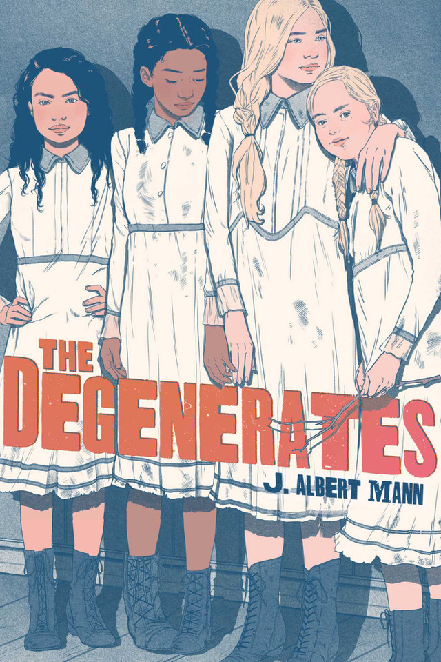 The Degenerates book cover by J. Albert Mann