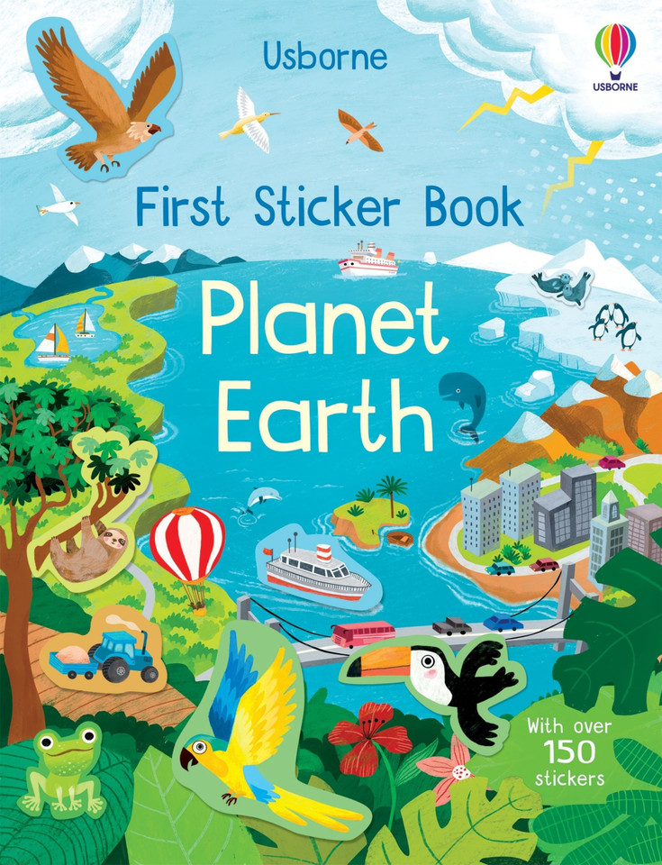 First Sticker Book Planet Earth (First Sticker Books #19) book cover by Kristie Pickersgill