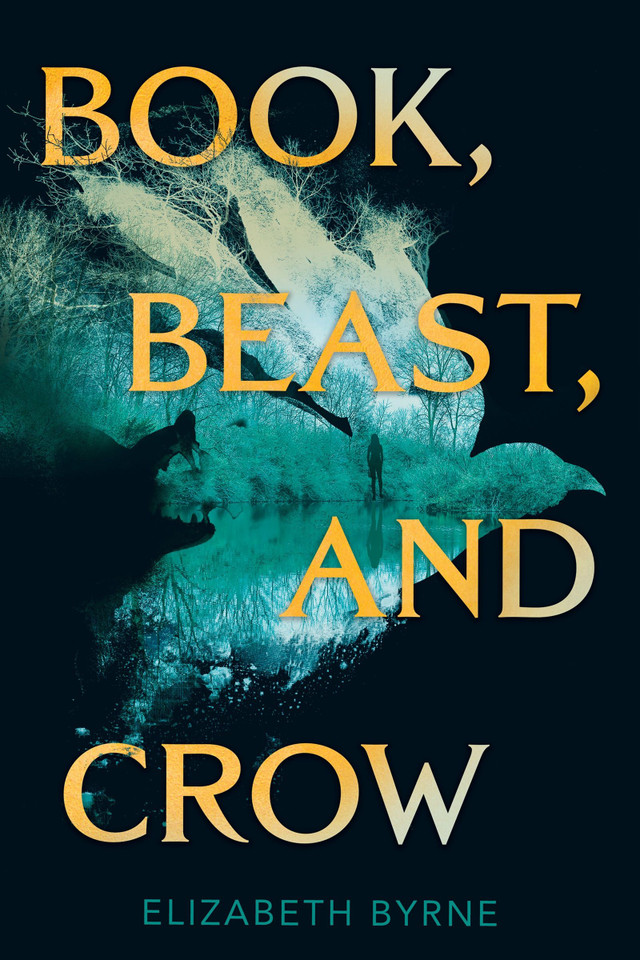Book, Beast, and Crow book cover by Elizabeth Byrne