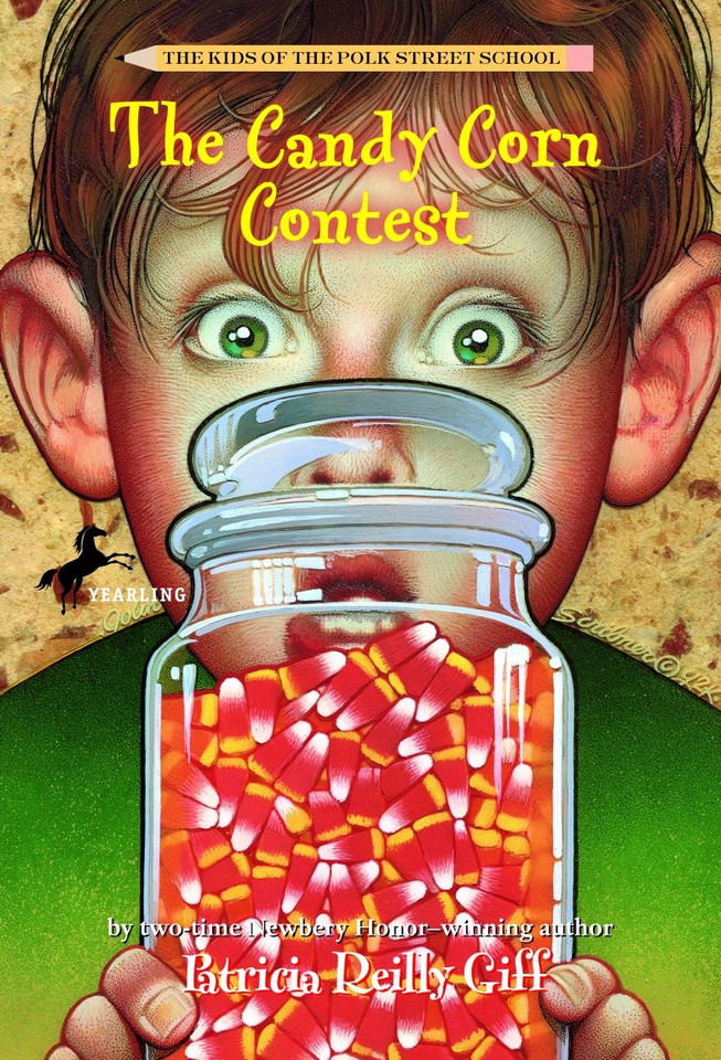 The Candy Corn Contest (The Kids of the Polk Street School) book cover by Patricia Reilly Giff