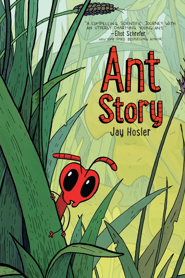 Ant Story: A Graphic Novel book cover by Jay Hosler