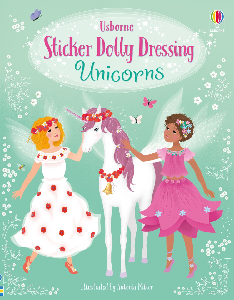 Sticker Dolly Dressing Unicorns (Sticker Dolly Dressing #15) book cover by Fiona Watt
