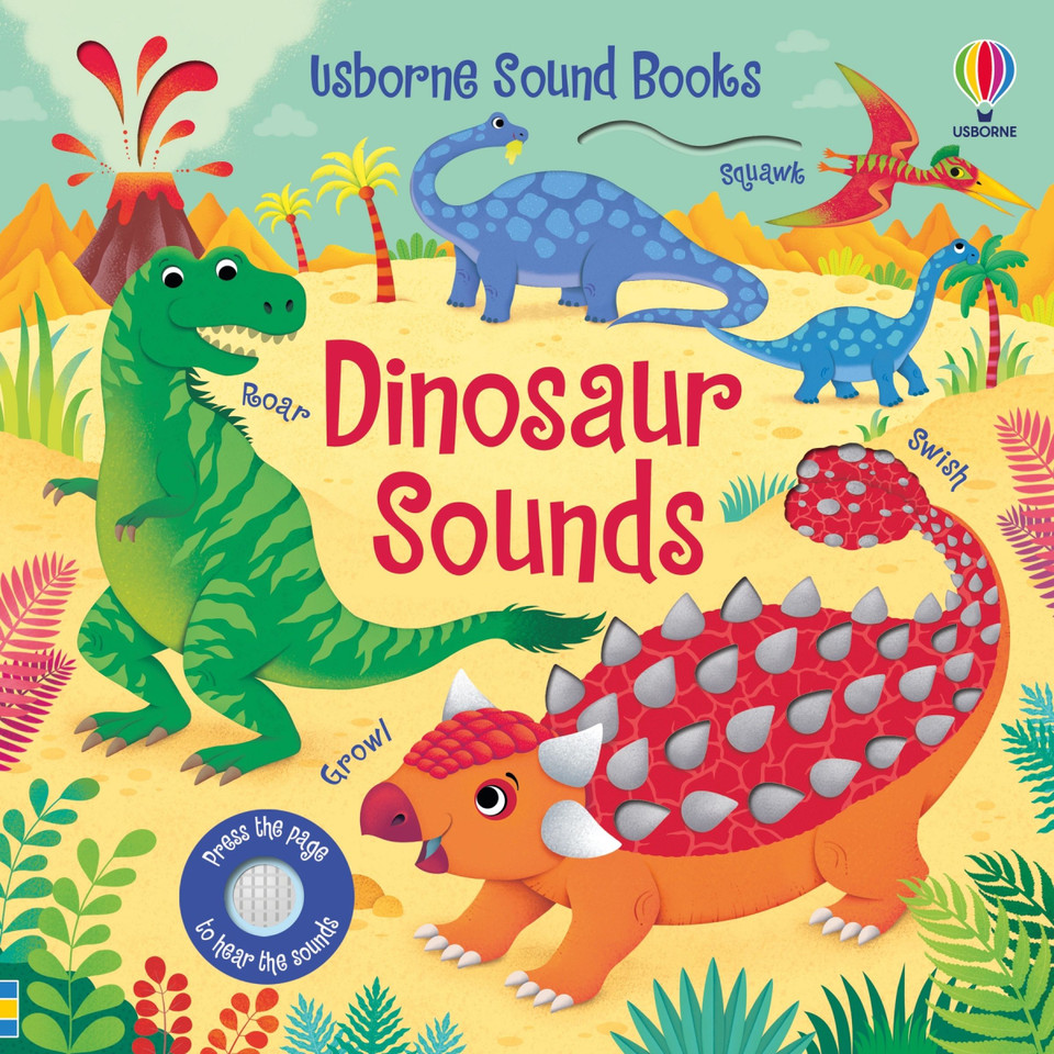 Dinosaur Sounds (Sound Books) book cover by Sam Taplin