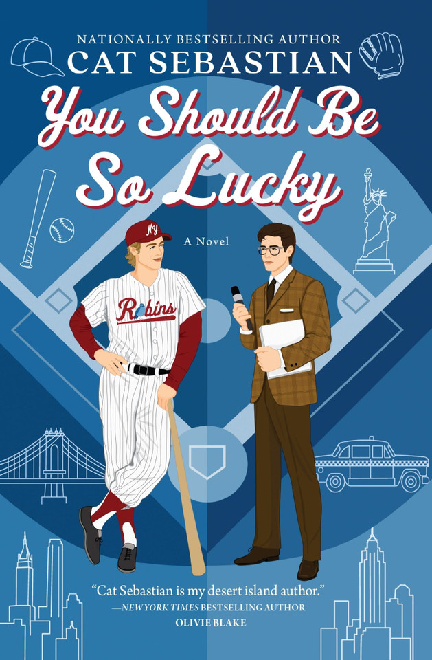 You Should Be So Lucky: A Novel book cover by Cat Sebastian