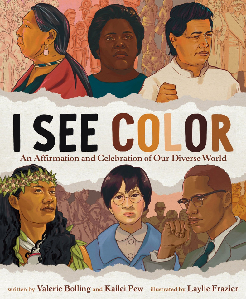 I See Color book cover by Valerie Bolling, Kailei Pew