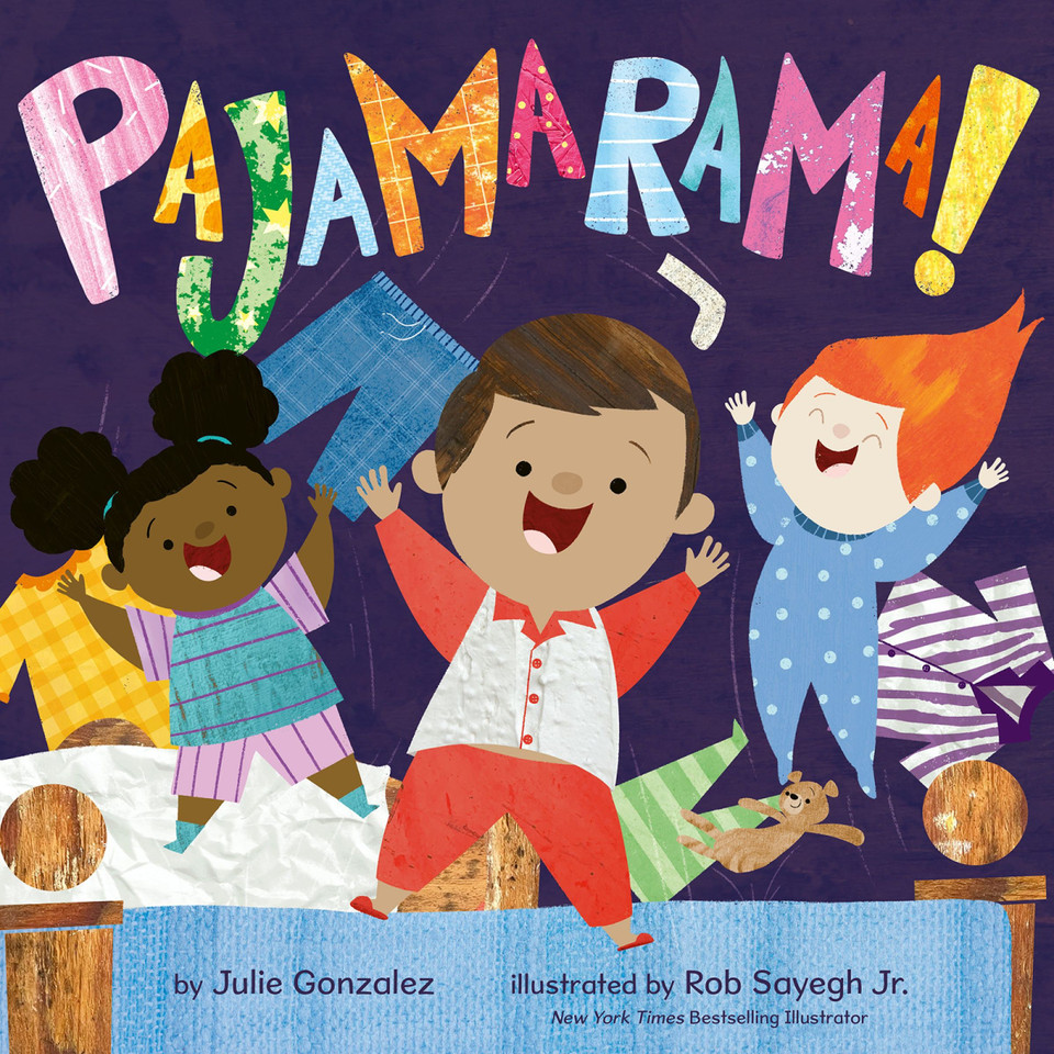 Pajamarama! book cover by Julie Gonzalez