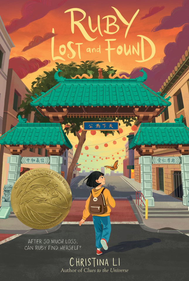 Ruby Lost and Found book cover by Christina Li