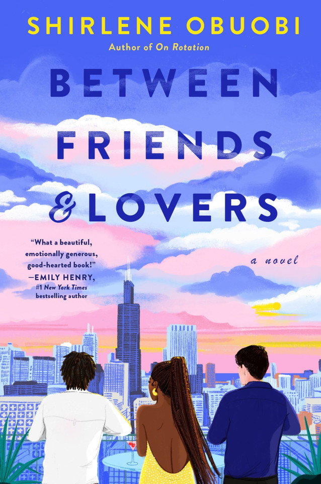 Between Friends & Lovers: A Novel book cover by Shirlene Obuobi